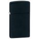 Zippo Classic Style Slim Lighter, Black Matte 1618