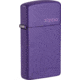 Zippo Slim Purple Logo Lighter
