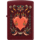 Zippo Tattoo Heart Design Lighter, ZO26920