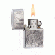 Zippo Timberwolves Classic Lighter, Brushed Chrome 20855
