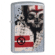 Zippo Trash Polka Tattoo Skull Pocket Lighter 29856