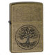 Zippo Tree of Life Pocket Lighter, Antique Brass Finish 4013143