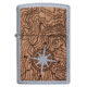 Zippo WOODCHUCK USA Compass Pocket Lighter, 49055