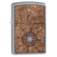 Zippo WOODCHUCK USA Compass Pocket Lighter, 49055