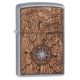 Zippo WOODCHUCK USA Compass Pocket Lighter, 49055