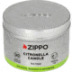 Zippo Outdoor Citronella Candle Cinnamon and Clove, Gray, 70055