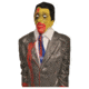 Zombie Industries 3D Bleeding Zombie Torso Target - Dark Suit Lawyer Zombie