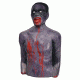 Zombie Industries 3D Bleeding Zombie Torso Target - Juice Zombie Purple