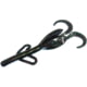 Zoom Baby Brush Hog Creature Bait, 12 Pack, 4in, Black Emerald, 042136X