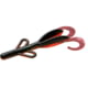 Zoom Baby Brush Hog Creature Bait, 12 Pack, 4in, Black Ruby, 42139