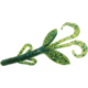 Zoom Baby Brush Hog Creature Bait, 12 Pack, 4in, Blue Watermelon, 042103X