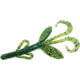 Zoom Baby Brush Hog Creature Bait, 12 Pack, 4in, Blue Watermelon, 042103X