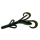 Zoom Baby Brush Hog Creature Bait, 12 Pack, 4in, Blueberry Candy, 042276X