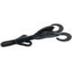Zoom Baby Brush Hog Creature Bait, 12 Pack, 4in, Blueberry Red, 042331X