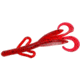 Zoom Baby Brush Hog Creature Bait, 12 Pack, 4in, Cherry Seed, 042018X