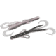 Zoom Baby Brush Hog Creature Bait, 12 Pack, 4in, Dasol Pirami Pearl, 042359X