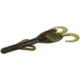 Zoom Baby Brush Hog Creature Bait, 12 Pack, 4in, Disco Candy, 042312X