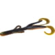 Zoom Baby Brush Hog Creature Bait, 12 Pack, 4in, El Diablo, 042439X