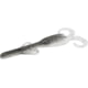 Zoom Baby Brush Hog Creature Bait, 12 Pack, 4in, Electric Shad, 042350X