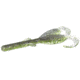 Zoom Baby Brush Hog Creature Bait, 12 Pack, 4in, Electric Shiner, 042390X