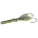 Zoom Baby Brush Hog Creature Bait, 12 Pack, 4in, Electric Shiner, 042390X