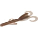 Zoom Baby Brush Hog Creature Bait, 12 Pack, 4in, Ghost Herring, 042433X