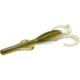 Zoom Baby Brush Hog Creature Bait, 12 Pack, 4in, Green Weenie, 042287X