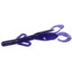 Zoom Baby Brush Hog Creature Bait, 12 Pack, 4in, Junebug Pepper Red, 042337X