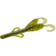Zoom Baby Brush Hog Creature Bait, 12 Pack, 4in, Mardi Gras, 042259X