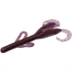 Zoom Baby Brush Hog Creature Bait, 12 Pack, 4in, Purple Pumpkin, 042432X