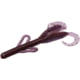 Zoom Baby Brush Hog Creature Bait, 12 Pack, 4in, Purple Pumpkin, 042432X
