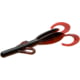 Zoom Baby Brush Hog Creature Bait, 12 Pack, 4in, Red Shad, 042029X