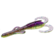 Zoom Baby Brush Hog Creature Bait, 12 Pack, 4in, Sour Grape, 042089X