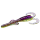Zoom Baby Brush Hog Creature Bait, 12 Pack, 4in, Sour Grape, 042089X