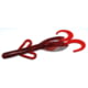 Zoom Baby Brush Hog Creature Bait, 12 Pack, 4in, Spanish Craw, 042381X