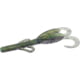 Zoom Baby Brush Hog Creature Bait, 12 Pack, 4in, Sprayed Grass, 42317