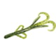 Zoom Baby Brush Hog Creature Bait, 12 Pack, 4in, Watermelon Magic, 42283