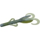 Zoom Baby Brush Hog Creature Bait, 12 Pack, 4in, Watermelon Moondust, 042363X