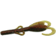 Zoom Baby Brush Hog Creature Bait, 12 Pack, 4in, Watermelon Slice, 042339X
