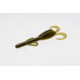 Zoom Baby Brush Hog Creature Bait, 12 Pack, 4in, Green Pumpkin, 42025