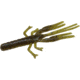Zoom Big Critter Craw, 10 Pack, 5in, Green Pumpkin Blue, 039239X