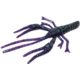 Zoom Big Critter Craw, 10 Pack, 5in, Junebug, 039005X