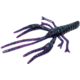 Zoom Big Critter Craw, 10 Pack, 5in, Junebug, 039005X