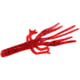 Zoom Big Critter Craw, 10 Pack, 5in, Tomato Seed, 039084X