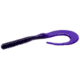 Zoom Big Dead Ringer Worm, 10 Pack, 8in, Black Grape, 021161X