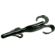 Zoom Brush Hog Creature Bait, 8 Pack, 6in, Black Emerald, 022136X