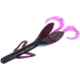 Zoom Brush Hog Creature Bait, 8 Pack, 6in, Blue Fleck, 022292X