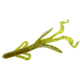 Zoom Brush Hog Creature Bait, 8 Pack, 6in, Chartreuse Pumpkin, 022012X