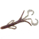 Zoom Brush Hog Creature Bait, 8 Pack, 6in, Cotton Candy, 022023X