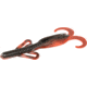 Zoom Brush Hog Creature Bait, 8 Pack, 6in, Crawdad, 022092X